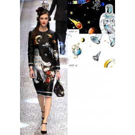 Коприна Dolce&Gabbana космос